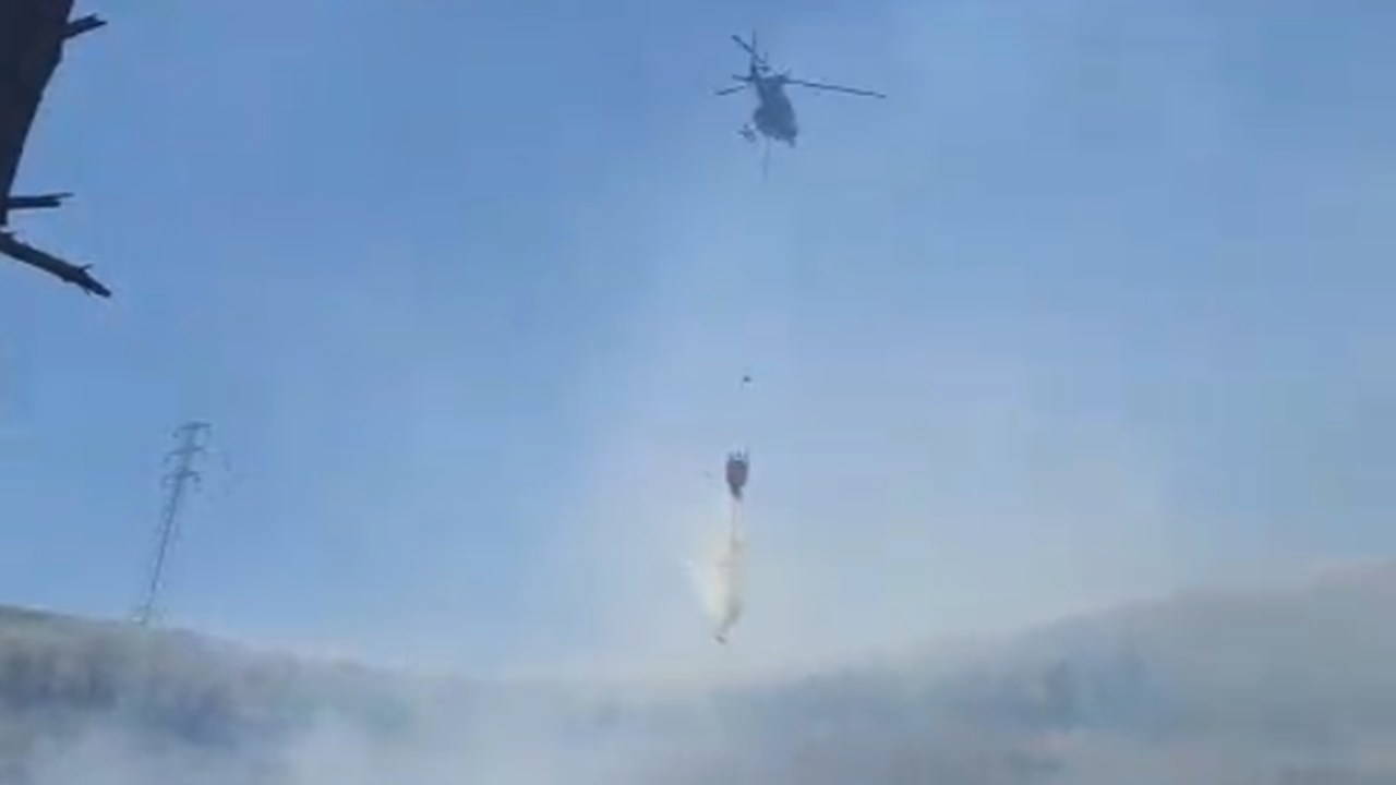 Marmaris'te orman yangını