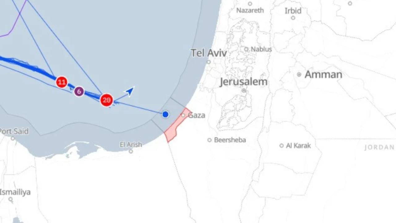 Sumud Filosu, Gazze karasularına girdi!