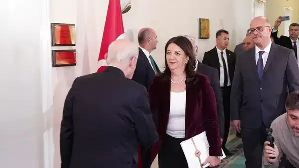 DEM Parti-Bahçeli görüşmesi başladı 
