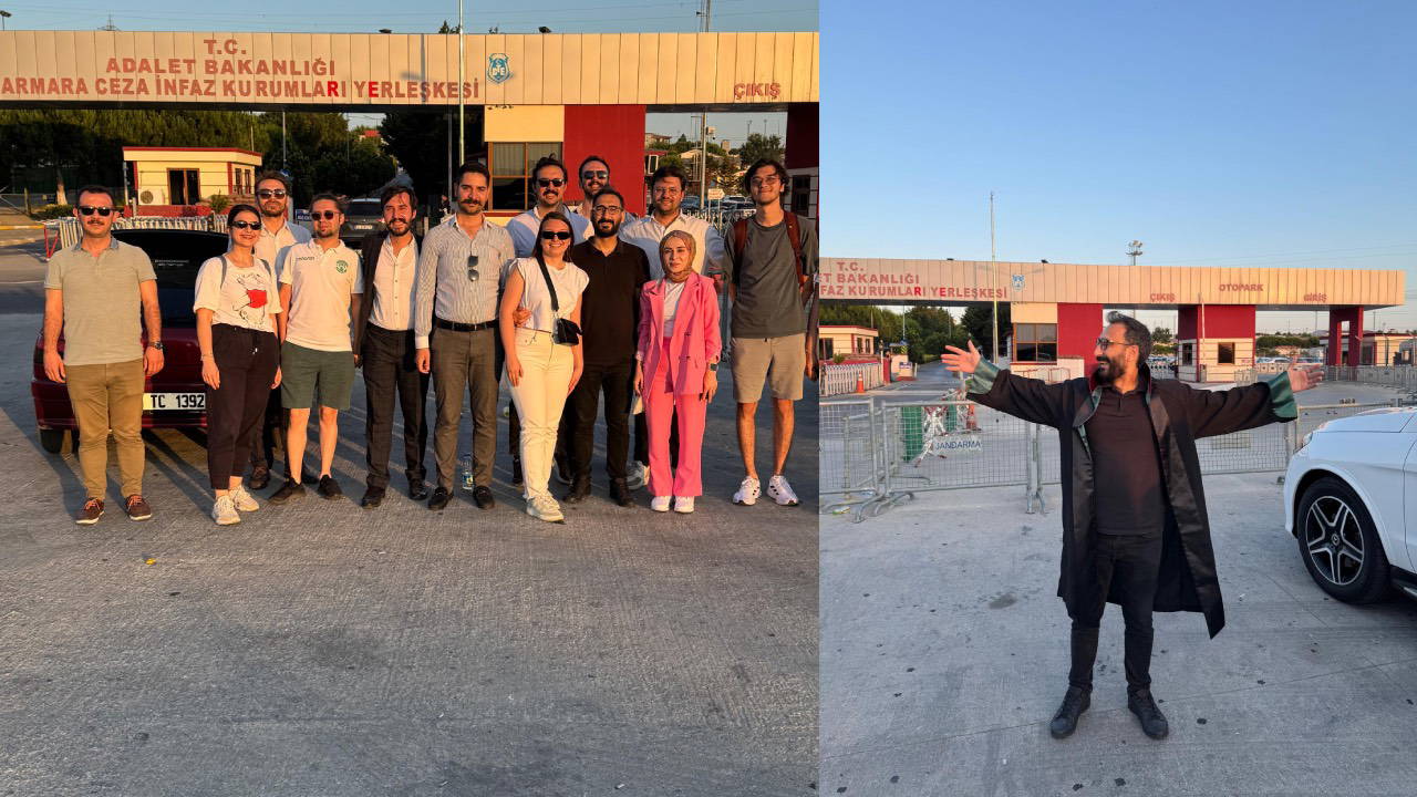 Avukat Burak Saldıroğlu tahliye oldu