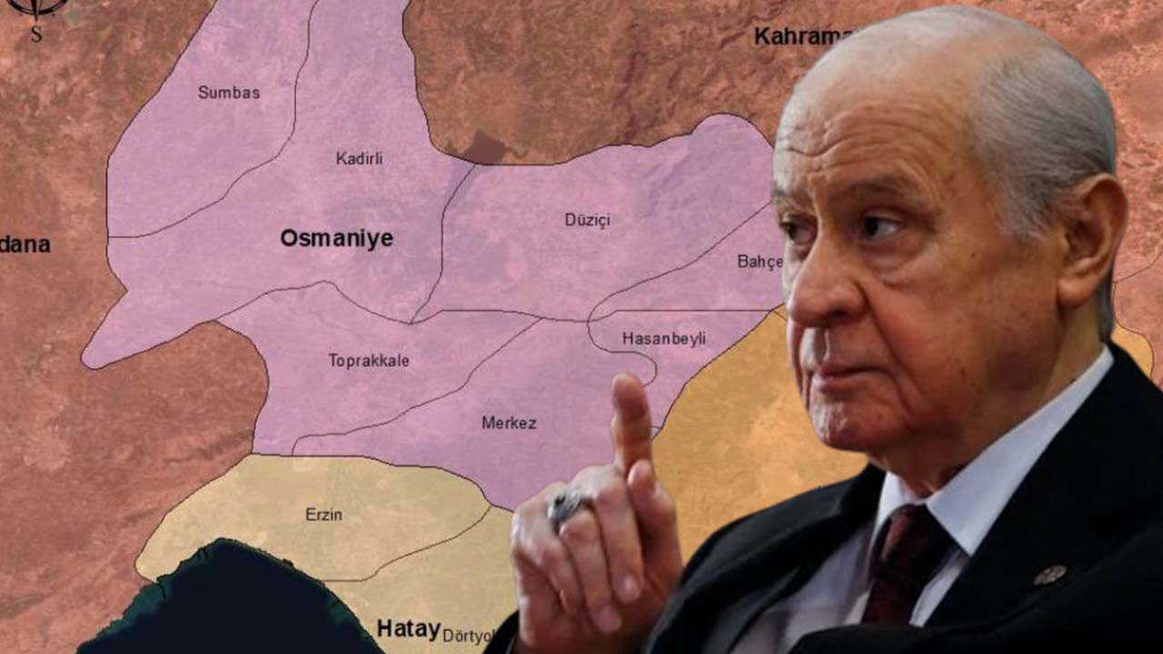 MHP'li başkanın haritası tepki çekti, AKP'li isim sert çıktı!