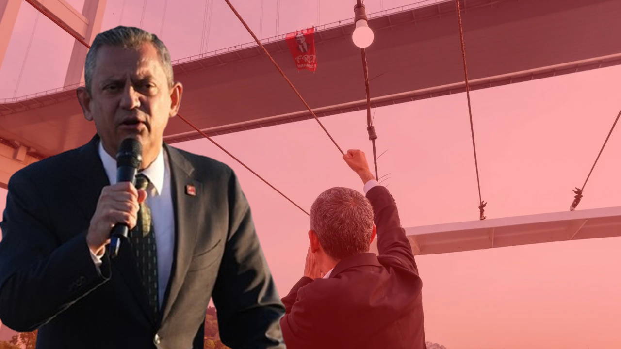 Özgür Özel'den 'İmamoğlu'na Özgürlük' pankartına açılan soruşturmaya yanıt: 'Beklesin, daha nerelere asacağız!'