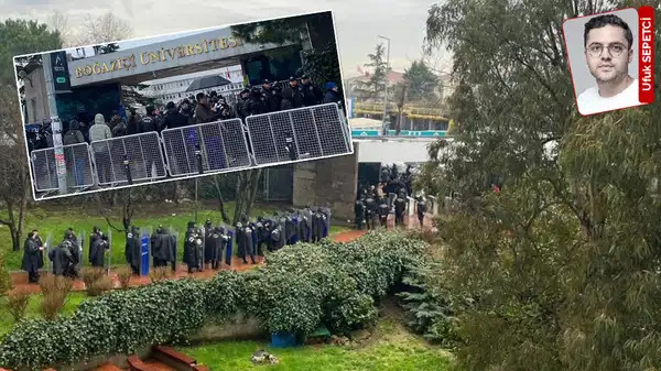 Boğaziçi Üniversitesi'nde 'Erdoğan' önlemleri... Öğrencilerin kampüse girişine izin verilmedi: Gözaltılar var!