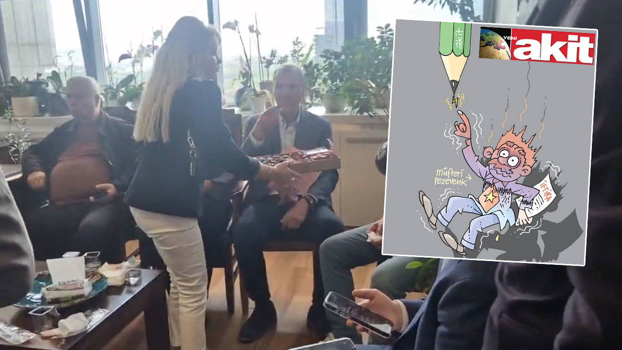 Çikolata dağıtan kişi Akitçilerin "Bizim Gülşah'ı" çıktı!