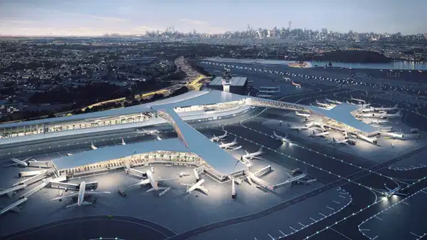 New York’ta pistte akılalmaz kaza: Yolcu uçağı ile itfaiye aracı çarpıştı!