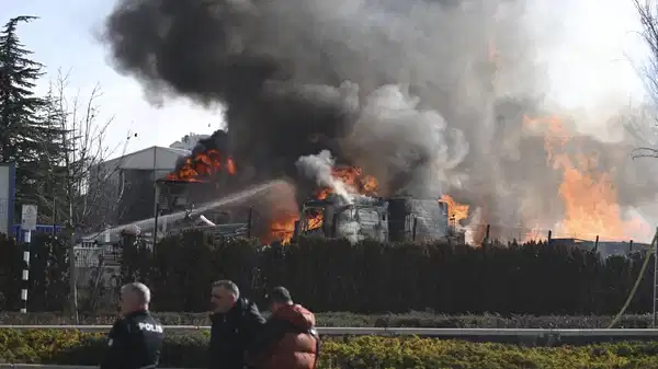 Ankara'da Emniyete ait otoparkta yangın: Valilikten açıklama geldi!