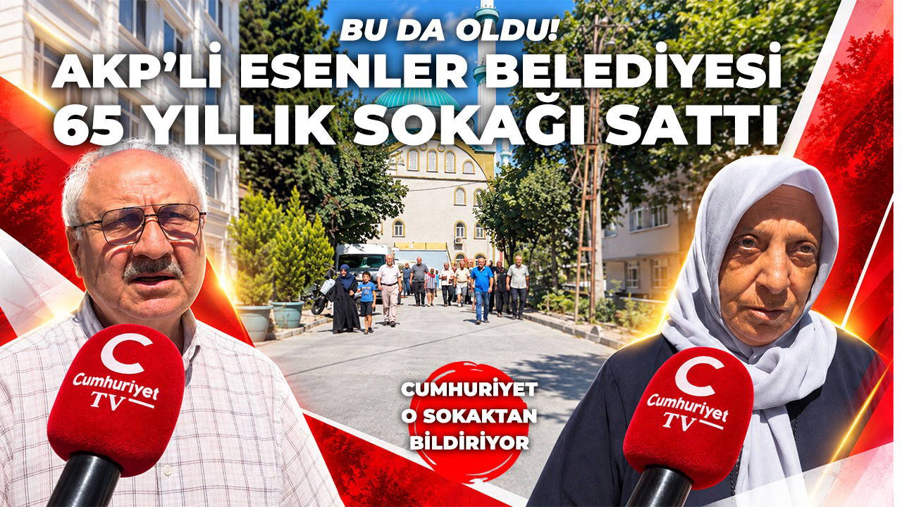 AKP'li belediye halkın 65 yıllık yolunu sattı!