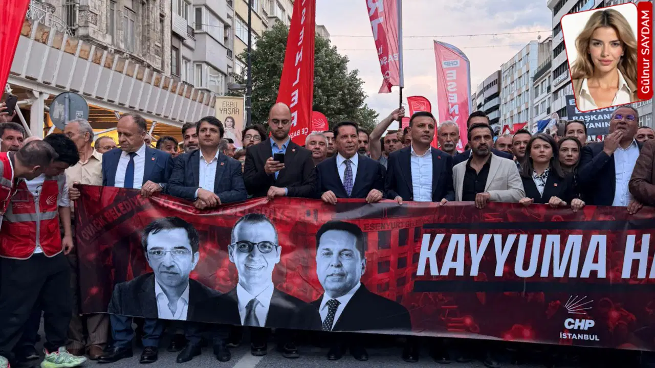 CHP’den Demokrasi ve Özgürlük Yürüyüşü: ‘Kayyıma hayır!’