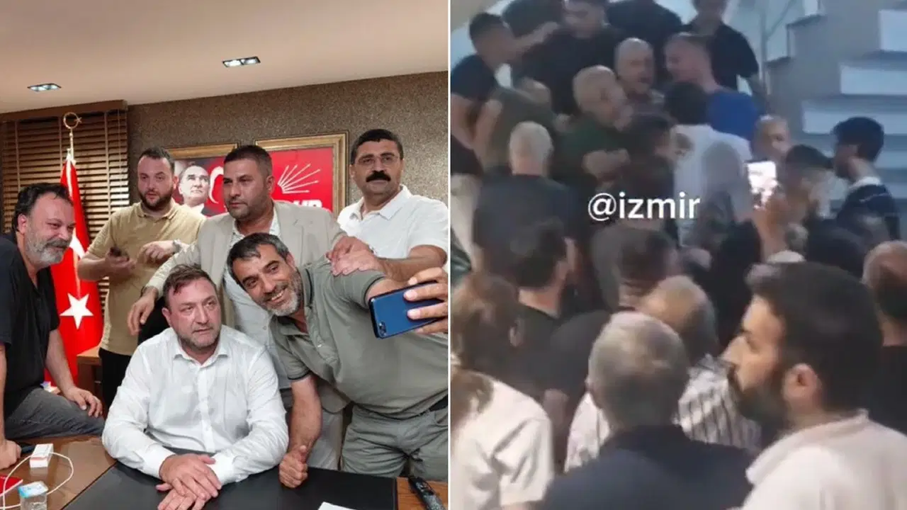 Butlan yönetimi tarafından CHP İzmir’e atanan il başkanı, koltuğa oturdu: Bina girişinde arbede yaşandı