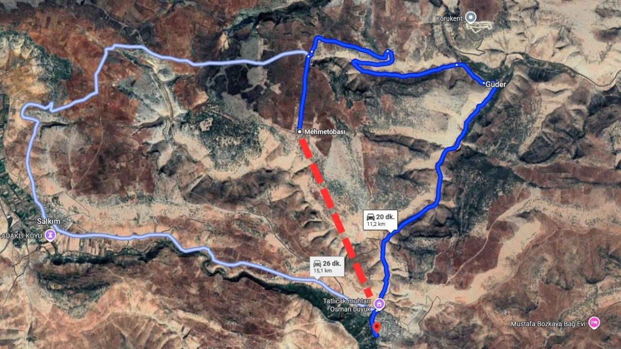Nizip'te 12 kilometrelik yol 2,5 kilometreye düşüyor