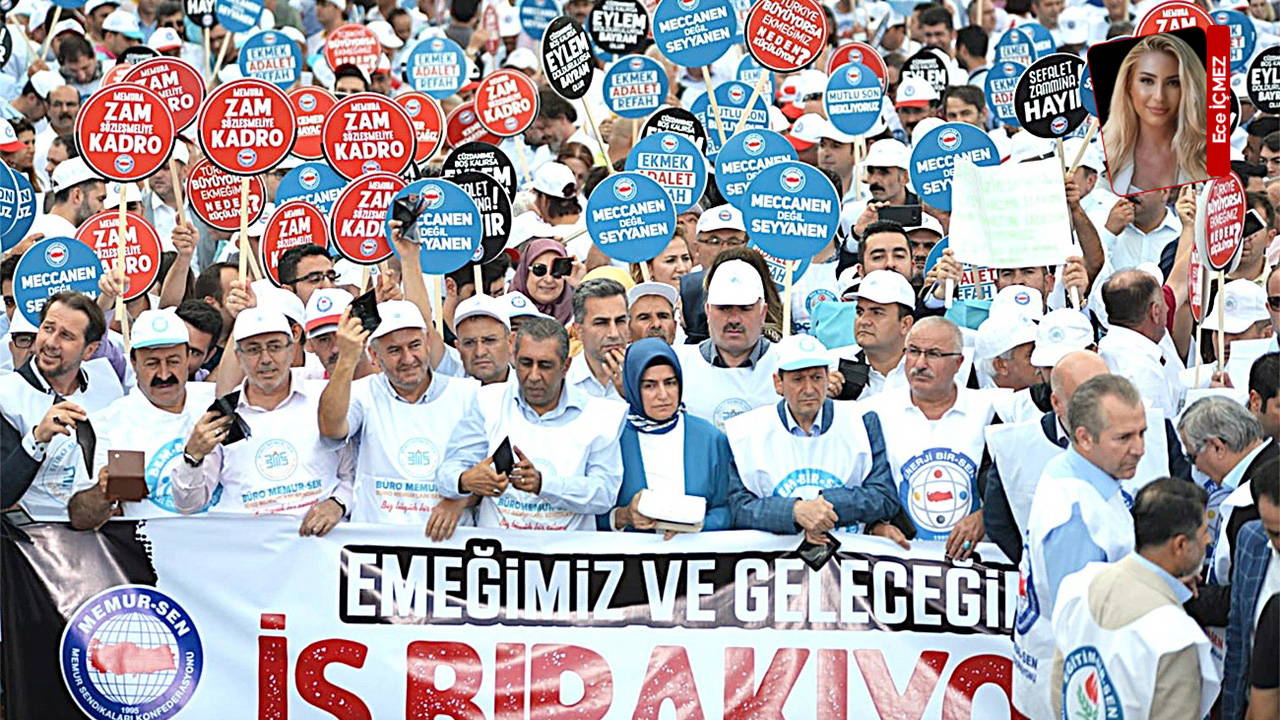 Sendikalardan İzmir'de TİS tepkisi: 'TİS Tiyatroya dönmüştür'