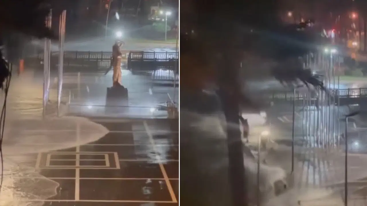 Marmaris'te lodos denizi taşırdı, kordon sular altında kaldı!