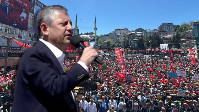 Özel, Erdoğan'ın memleketinden seslendi