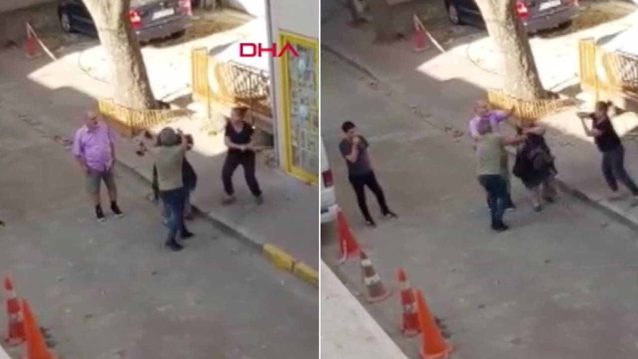 Ev sahibi ile kiracı arasında biber gazlı, sopalı kavga!