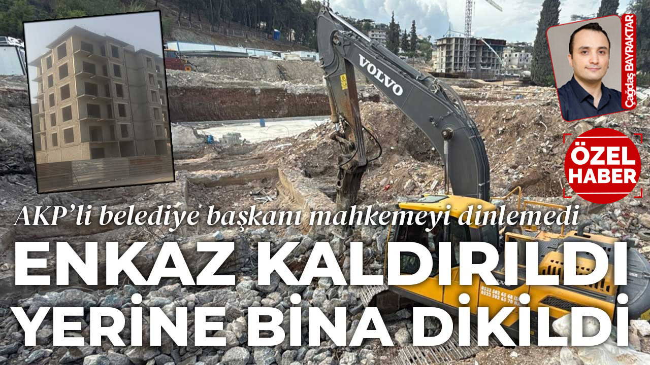 Adalet beklerken 5 katlı bina yükseldi