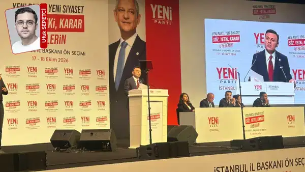 Özgür Çelik, YENİ Parti İstanbul İl Kongresi'nde konuştu