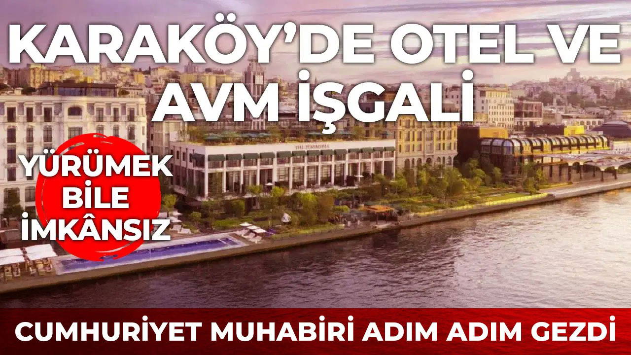 Karaköy işgal altında!