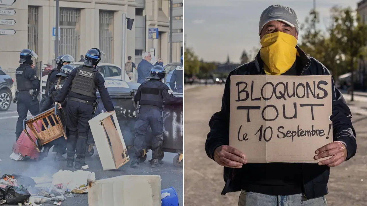 Fransa’da “Her şeyi bloke et” eylemleri