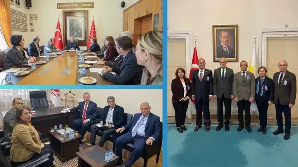 TTB heyeti, TBMM'deki grup başkanvekilleriyle görüştü
