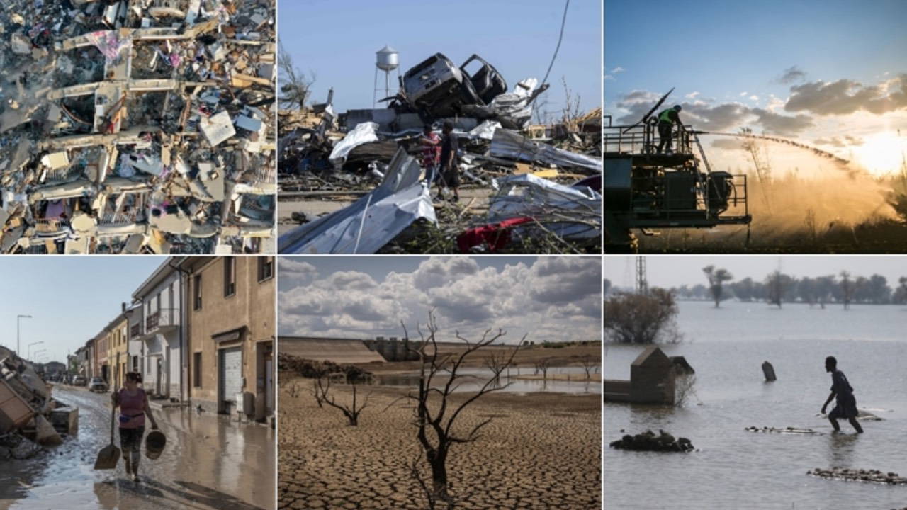 BM, doğal afetlerin 2024'te 45 milyon kişinin ülke içinde yerinden edilmesine neden olduğunu bildirdi