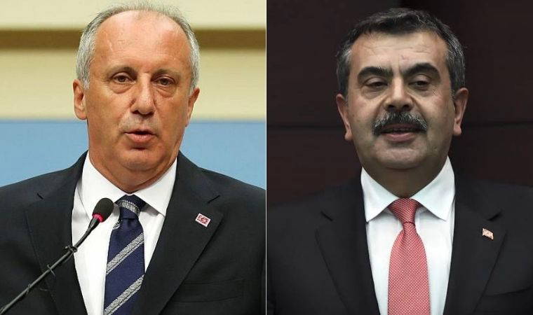 Muharrem İnce'den Yusuf Tekin'e: Önce okullara sabun koy