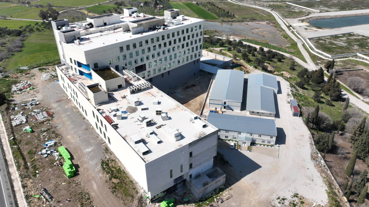 DEÜ Aliağa Mesleki ve Çevresel Hastalıklar Hastanesi 7 yıldır tamamlanamadı