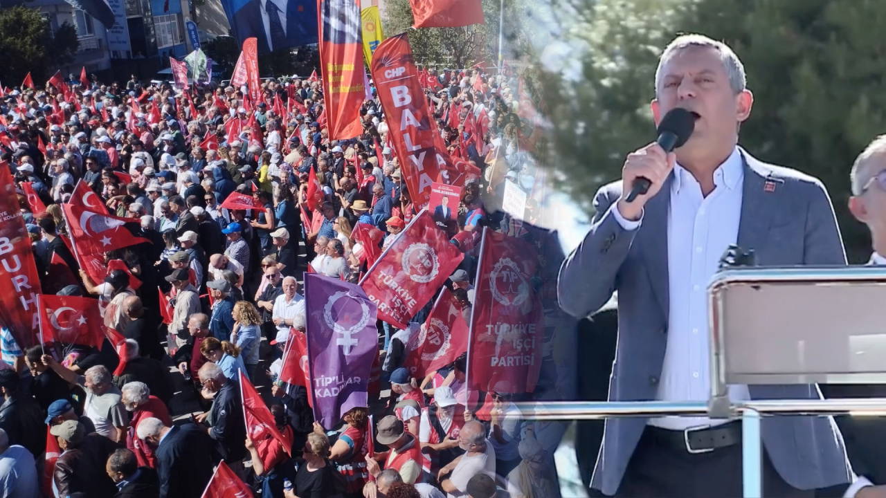 Balıkesir'de 'Millet İradesine Sahip Çıkıyor' mitingi... CHP lideri Özgür Özel: 'Yine hep birlikte başaracağız'