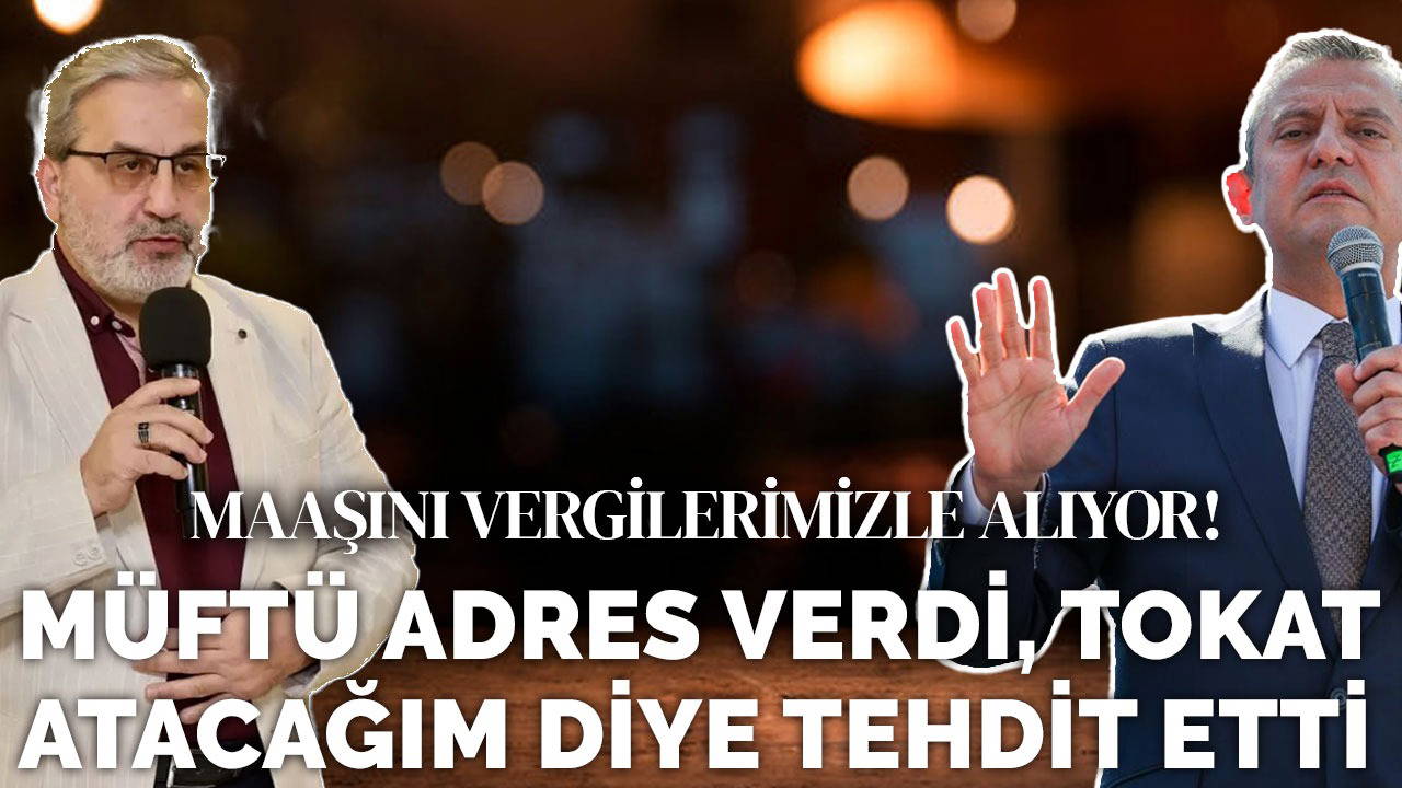 Eski Çatalca Müftüsü'nden, Özgür Özel'e açık tehdit!