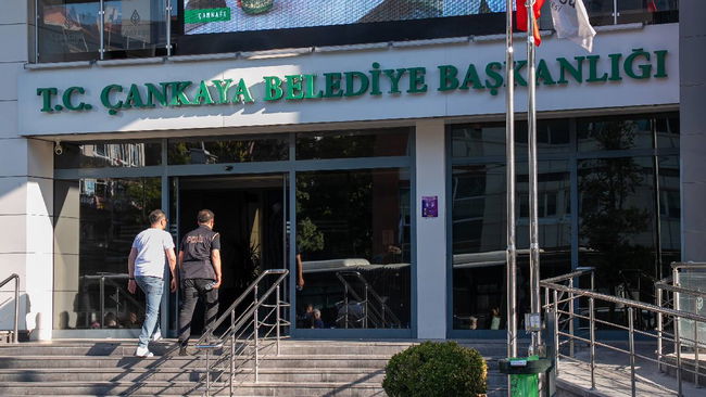 Çankaya Belediyesi'ne operasyon...