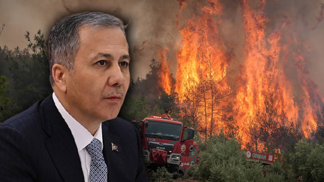 Yerlikaya'dan 'orman yangınları' açıklaması: 7 kişi gözaltına alındı!