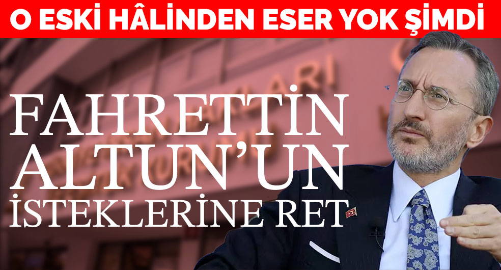 Yeni makamına alışamadı: Çok konuşulacak 'Fahrettin Altun' iddiası!