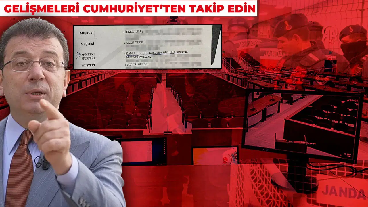 Müştekiler sırasına, "Kamu Hukuku" yazıldı