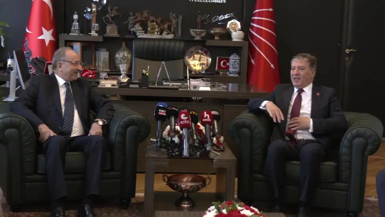 DEVA Partisi, Anavatan Partisi ve Anahtar Parti'den CHP'ye bayramlaşma ziyareti