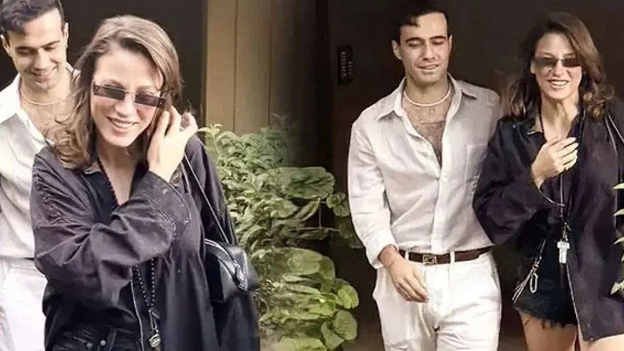 Aşk tatiline vize engeli: Serenay Sarıkaya Fransa'ya yalnız uçtu