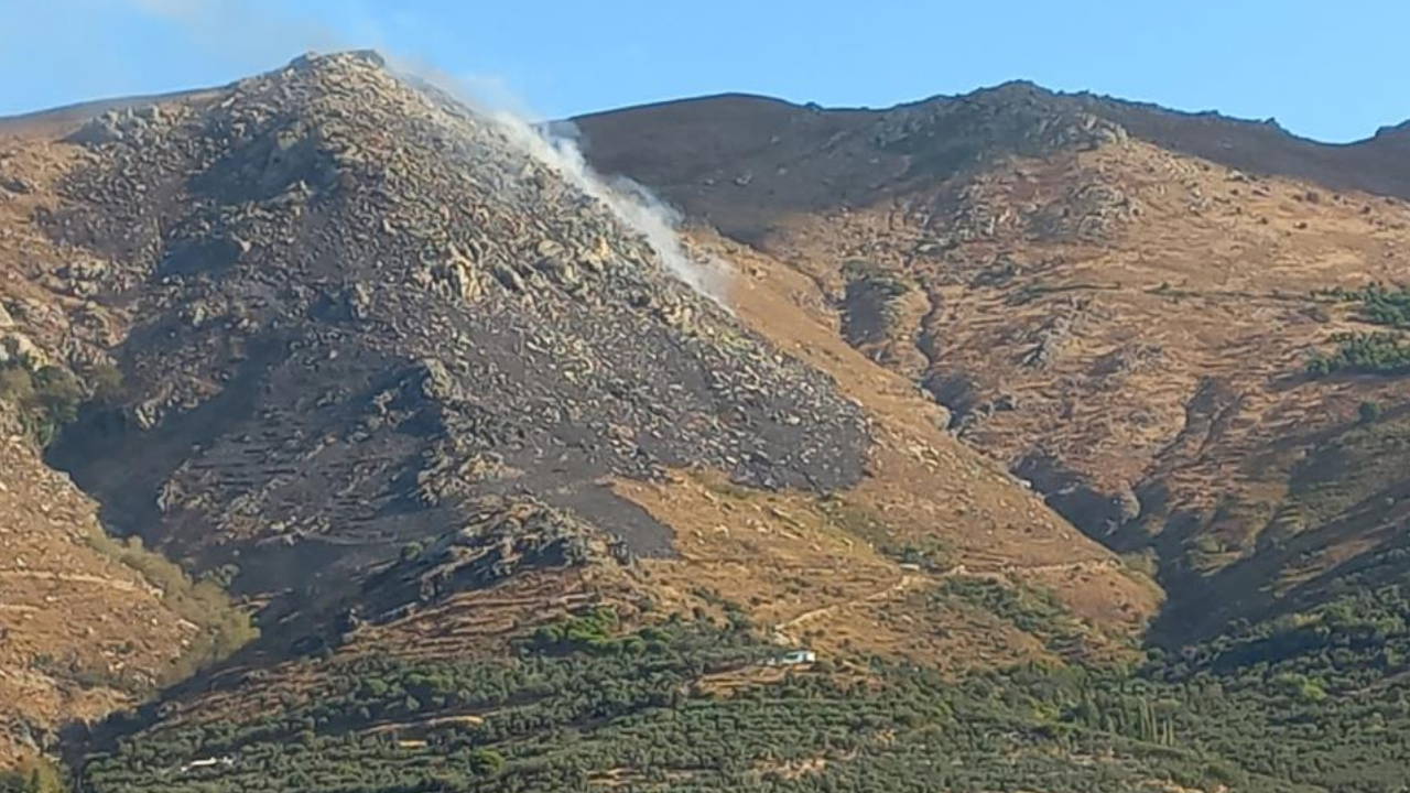 Marmara Adası'ndaki yangın kontrol altına alındı