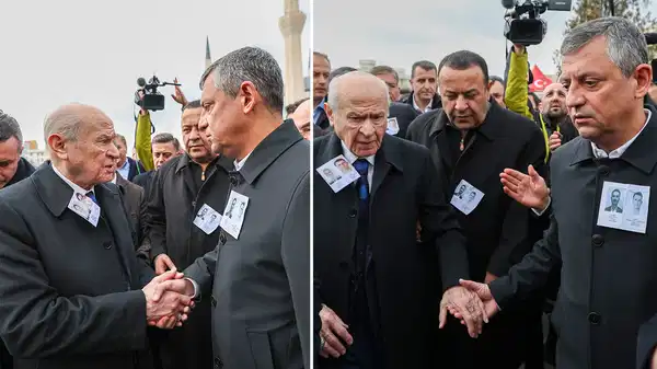 Katar'da şehit olan ASELSAN teknisyenleri Ankara'da son yolculuklarına uğurlandı: Özgür Özel ve Bahçeli cenaze töreninde bir araya geldi