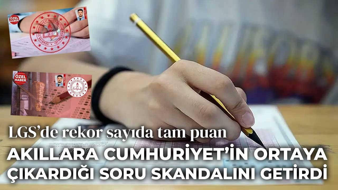 LGS’deki soru işaretleri büyüyor!