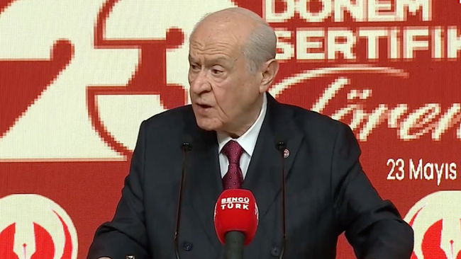 MHP lideri Bahçeli: 
