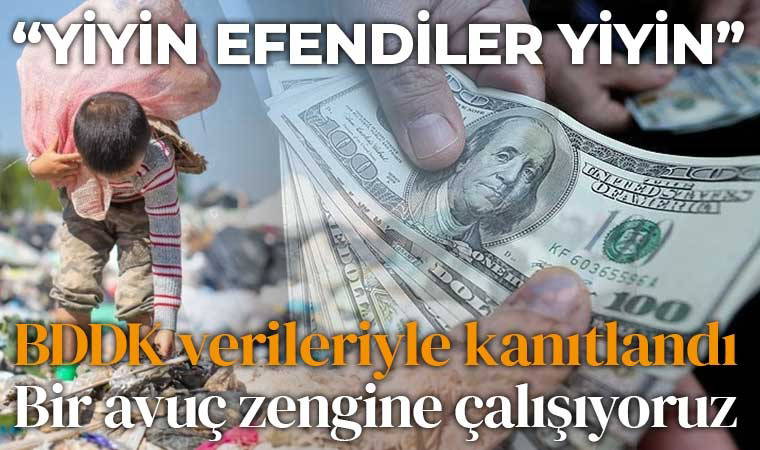 Milyoner sayısı rekor kırarken dar gelirli borç batağında!