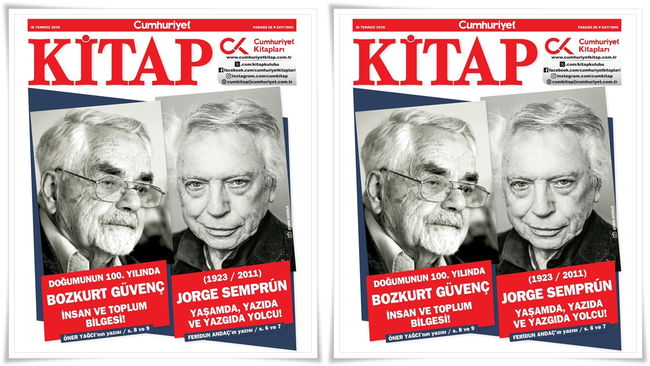 YARIN günlerden Cumhuriyet Kitap! Sayı 1900! / 16 Temmuz 2026
