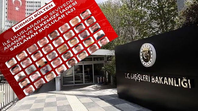 İçişleri duyurdu: 90 suçlu ülkeye getirildi