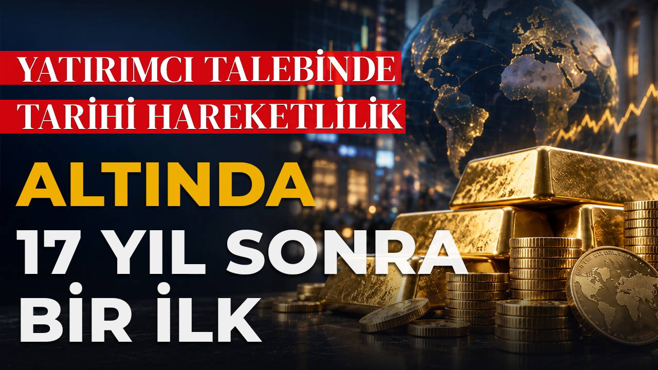 Altında 17 yıl sonra bir ilk