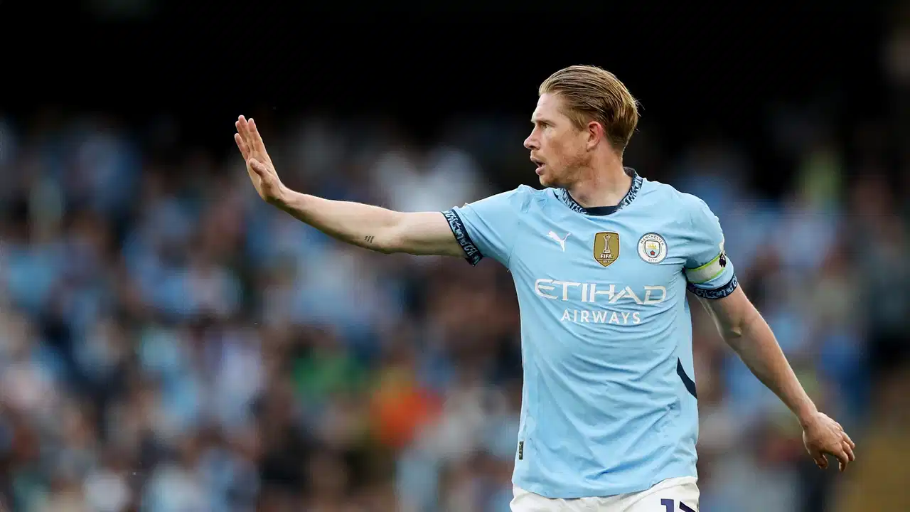 Manchester City taraftarından De Bruyne'ye duygusal veda!