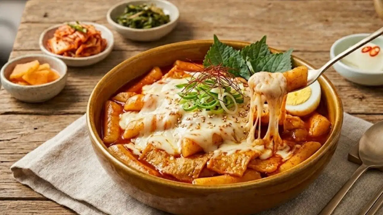 Kore sokaklarından evlere: Uzak Doğu'nun yıldızı peynirli Tteokbokki tarifi...