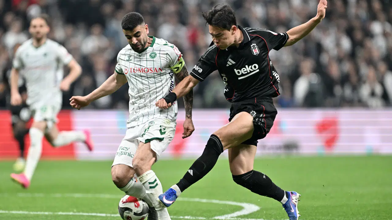Türkiye Kupası'nda ilk finalist Konyaspor: Beşiktaş 0-1 Konyaspor
