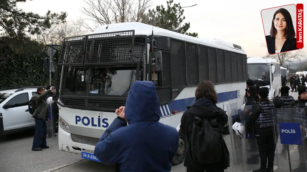 Migros depo işçileri, patron Özilhan'ın evinin önünde