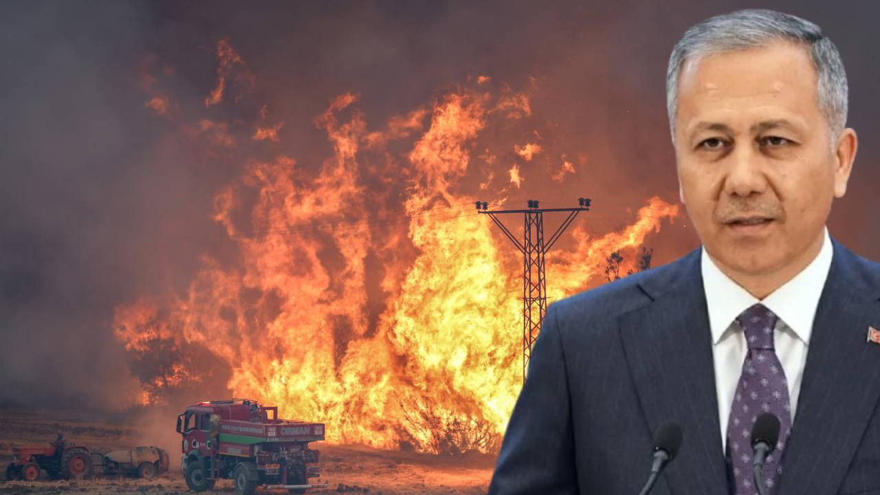 Yerlikaya'dan 'orman yangınları' açıklaması!