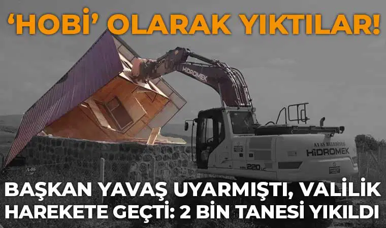 ABB Başkanı Yavaş uyardı, hobi bahçeleri konusunda harekete geçildi: Ankara Valiliği, 2 bin hobi bahçesini yıktı
