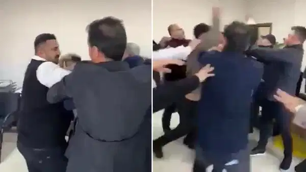 Ceylapınar Belediyesi'nde tekmeli-yumruklu kavga: 6 yaralı