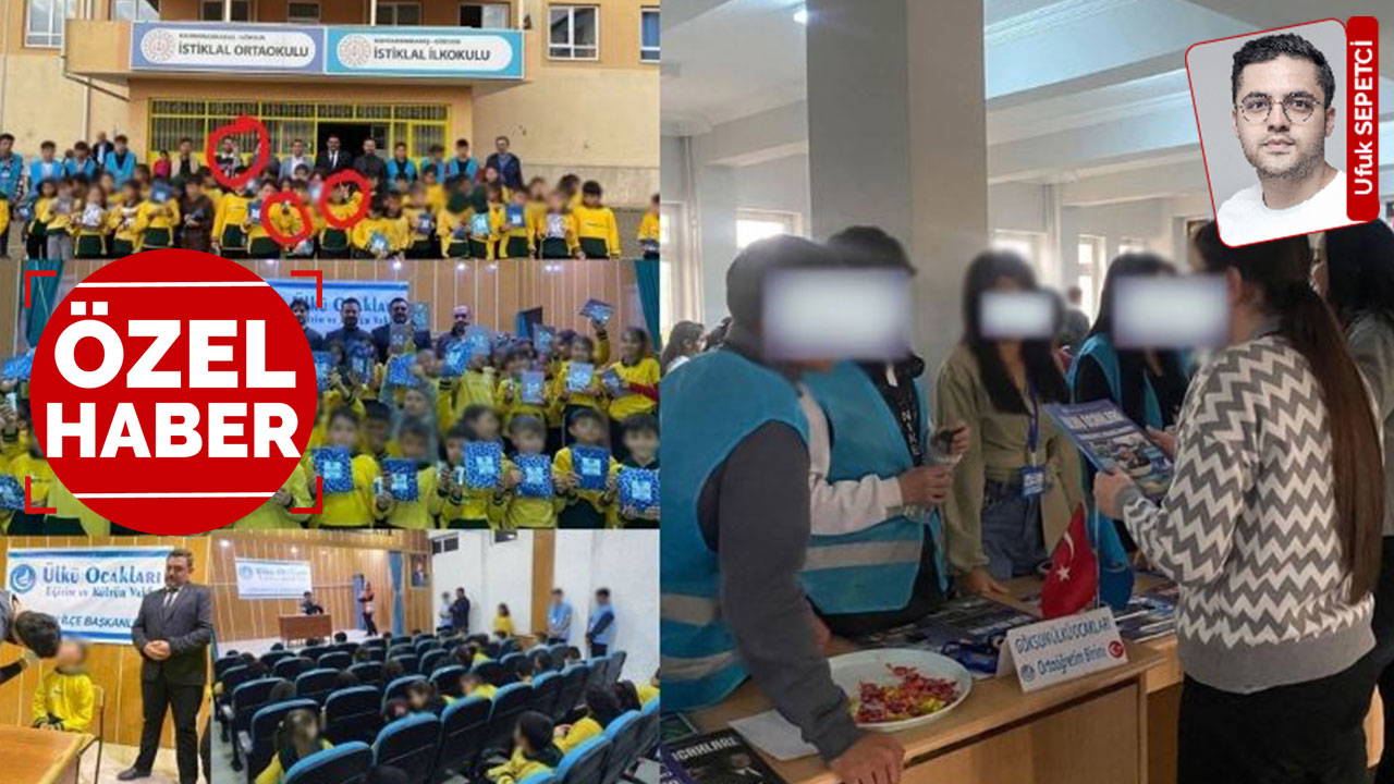 Kahramanmaraş'ta okullar Ülkü Ocakları'na açıldı